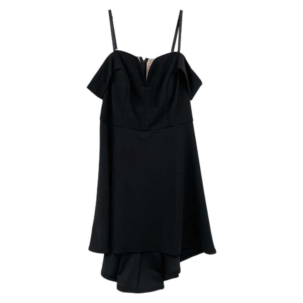 City Studio Black Off the Shoulder Mini Dress | Plus Size 14W